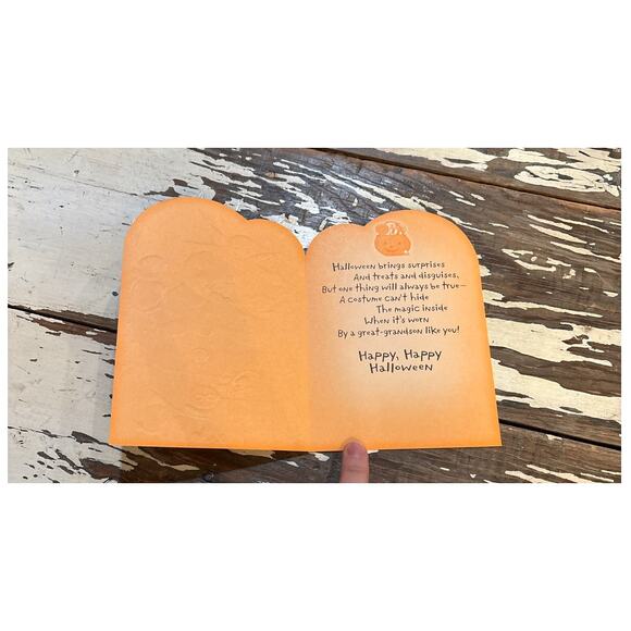 Pair of Vintage Halloween Cards - Picture 3 of 13